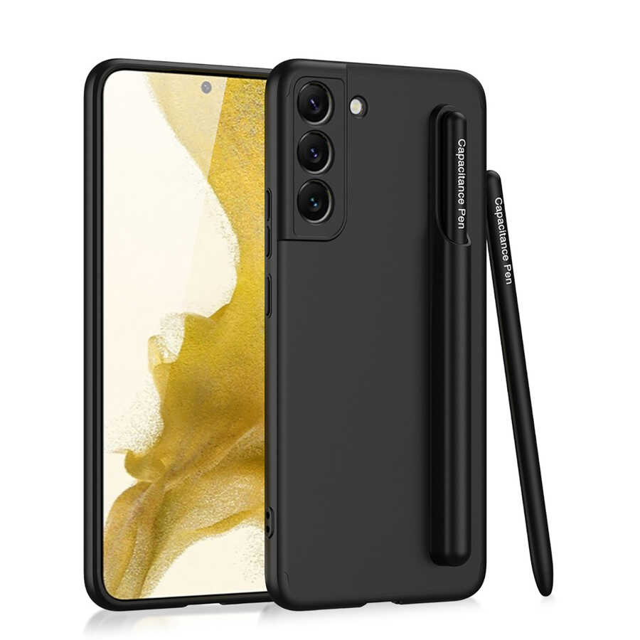 Galaxy Uyumlu S22 Kılıf Zore Kalemli Ays Kapak