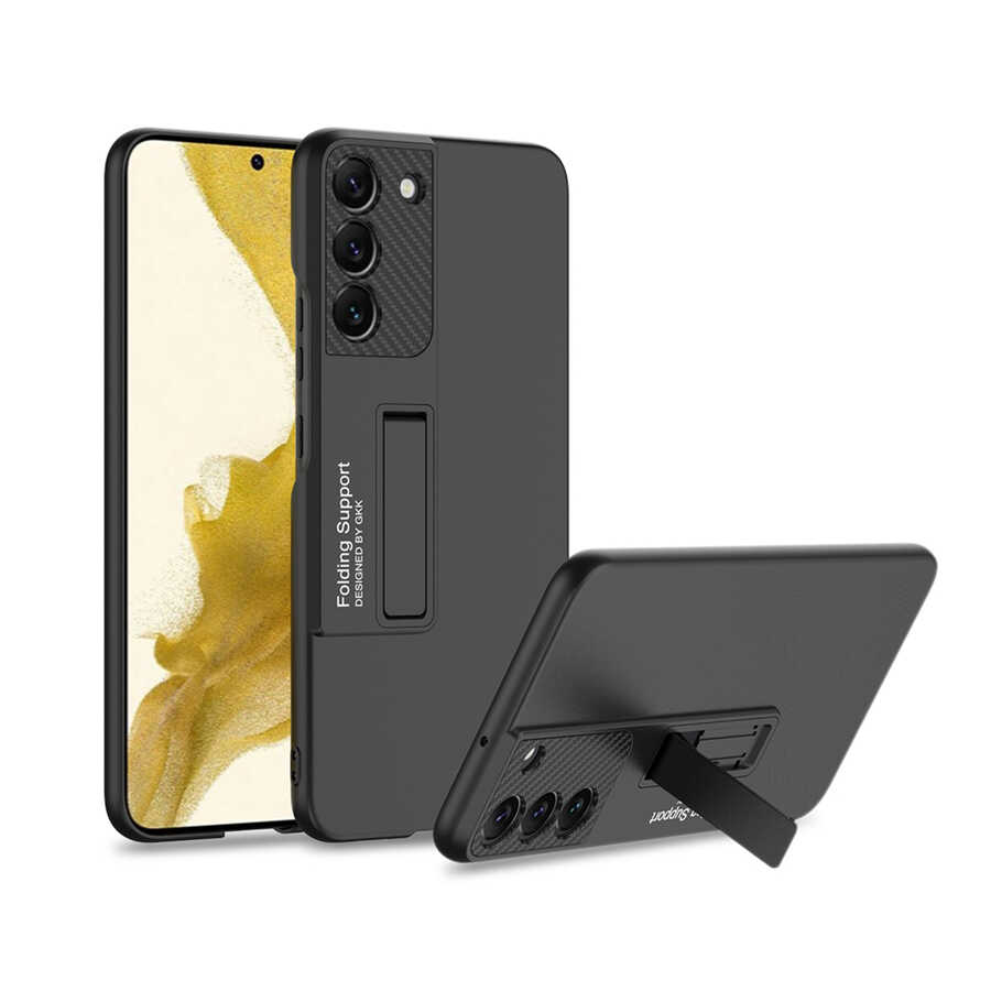 Galaxy Uyumlu S22 Kılıf Zore Standlı Ays Kapak