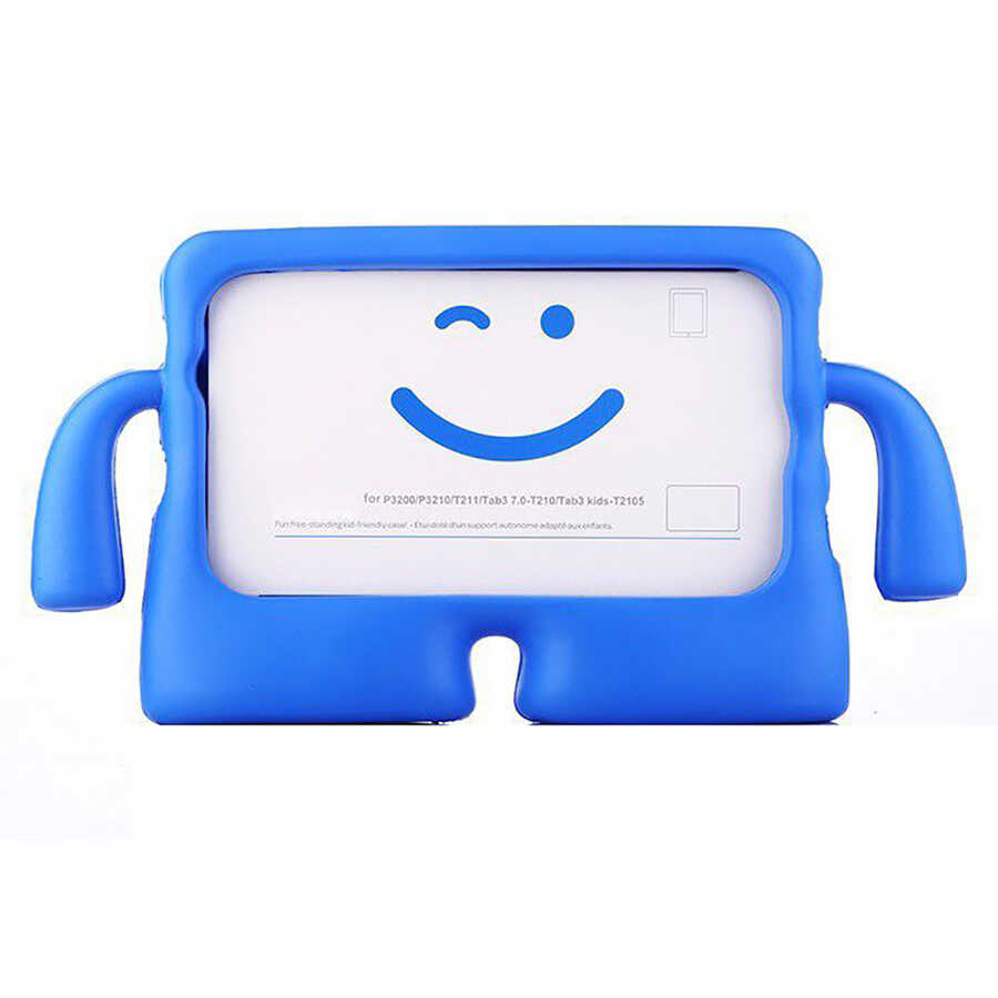 Galaxy Uyumlu Tab A8 10.5 SM-X200 (2021) Zore Çocuk Standlı Tablet Kılıf-Mavi