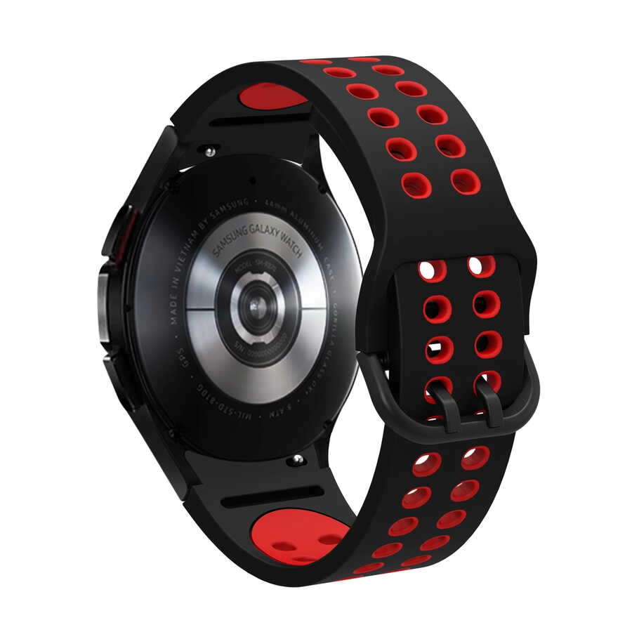 Galaxy Uyumlu Watch 4 Classic 42mm KRD-02 Silikon Kordon