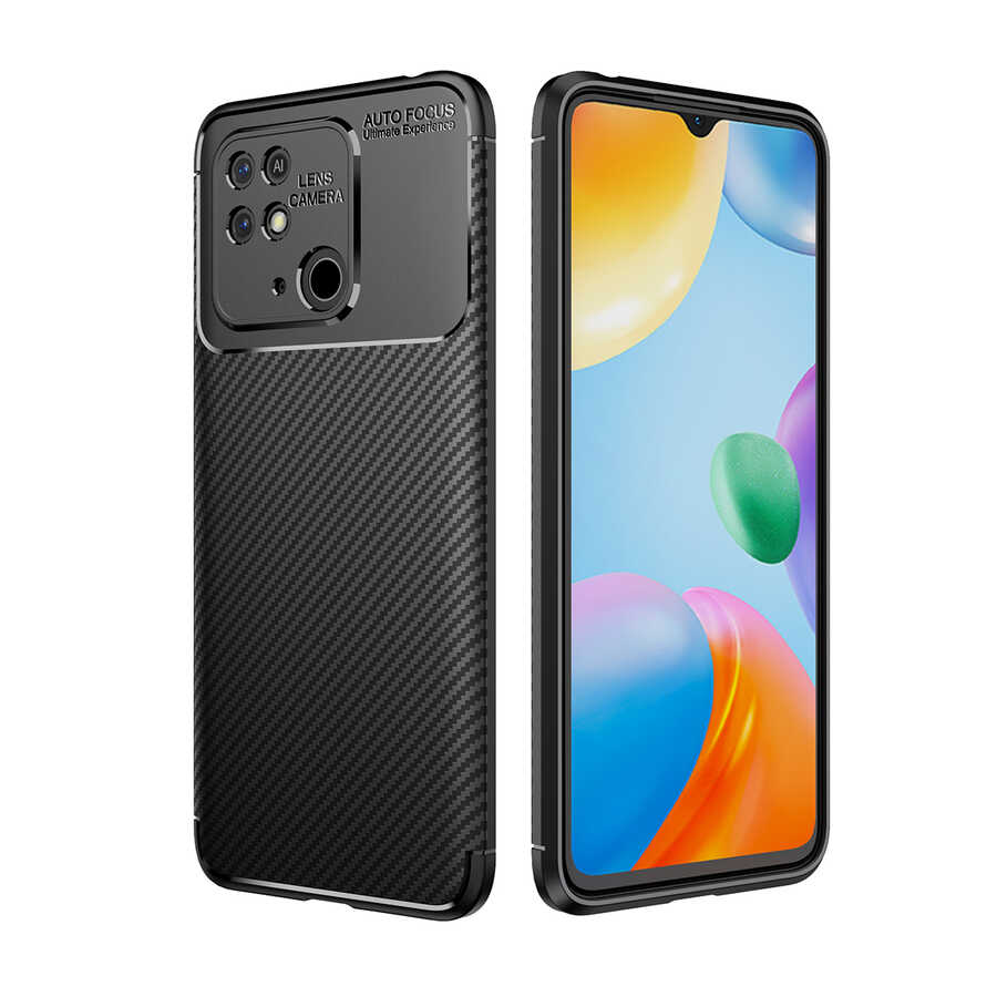 Xiaomi Uyumlu  Redmi 10C Kılıf Zore Negro Silikon Kapak