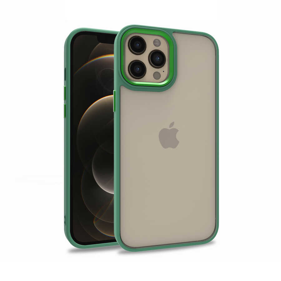iPhone Uyumlu 12 Pro Max Kılıf Zore Flora Kapak