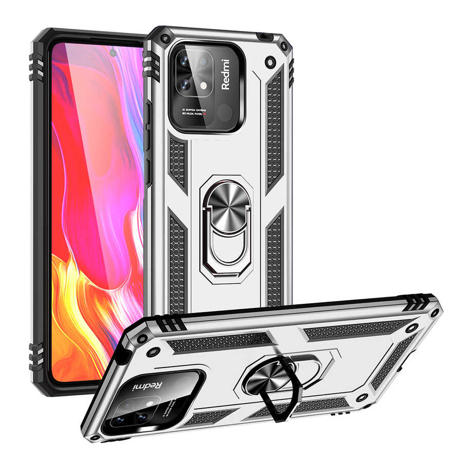 Xiaomi Uyumlu  Redmi 10C Kılıf Zore Vega Kapak