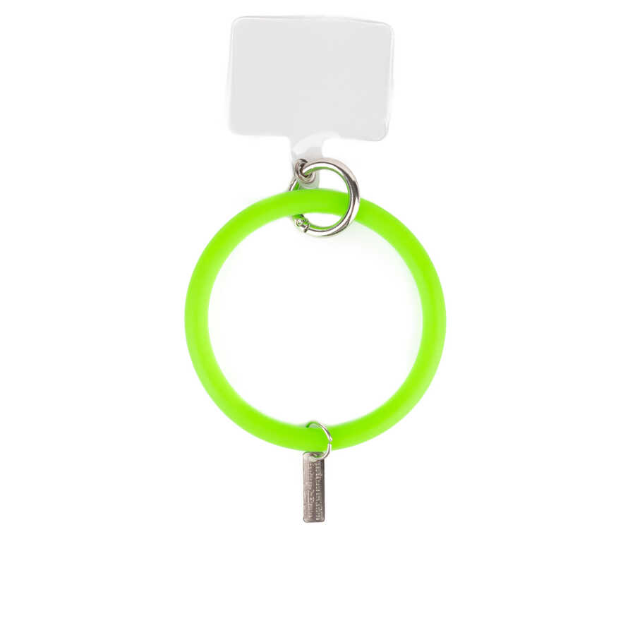 Zore Hanger 01 Telefon Tutucu El Askısı Bileklik-Açık yeşil