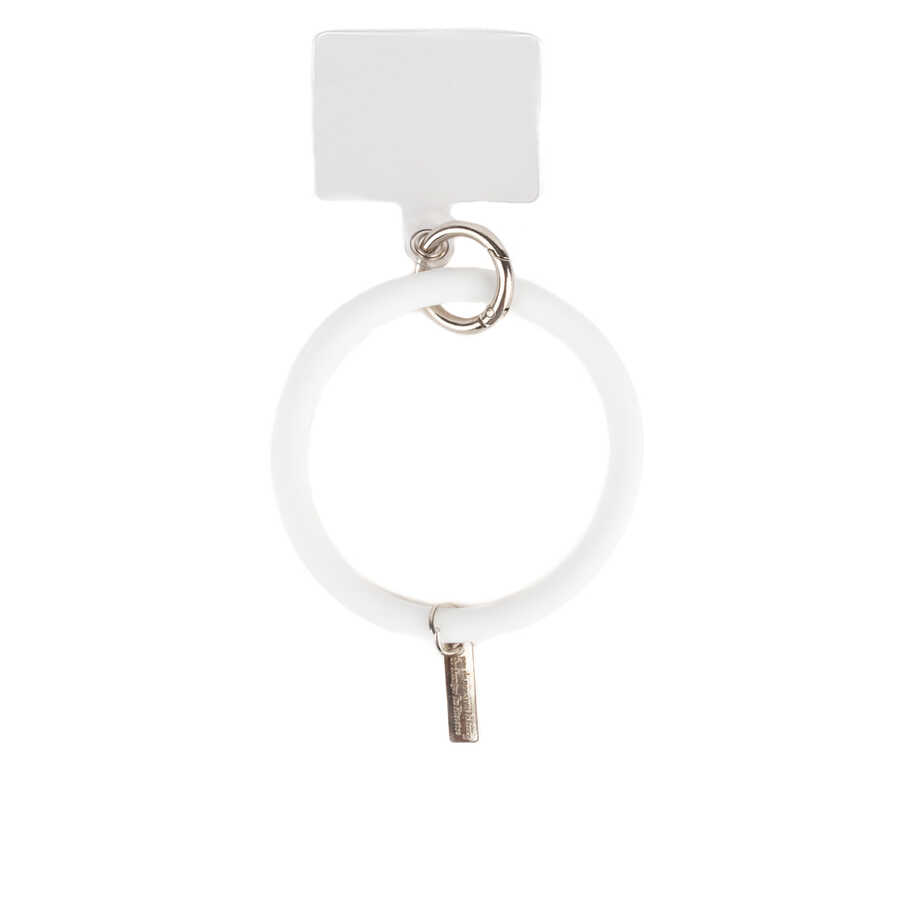 Zore Hanger 01 Telefon Tutucu El Askısı Bileklik-Beyaz