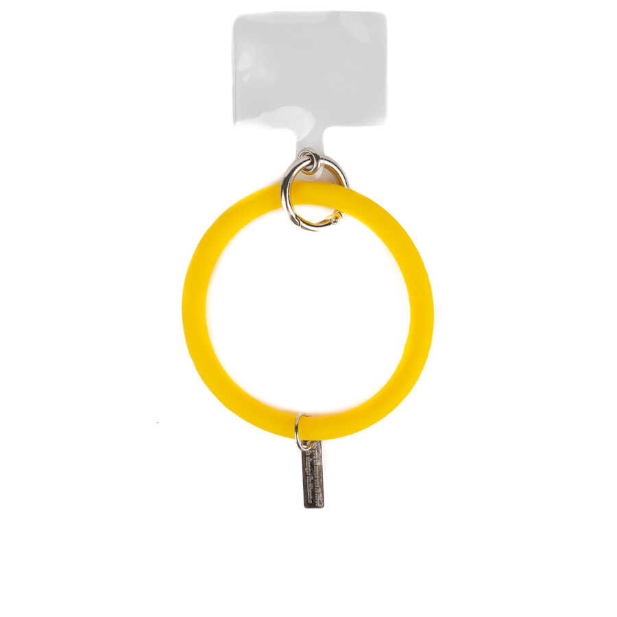 Zore Hanger 01 Telefon Tutucu El Askısı Bileklik-Sarı