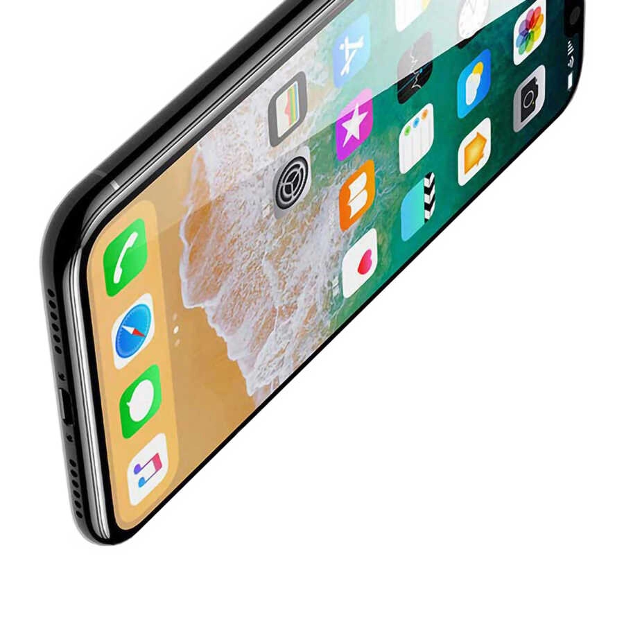 iPhone Uyumlu 12 Pro Zore Rika Premium Temperli Cam Ekran Koruyucu