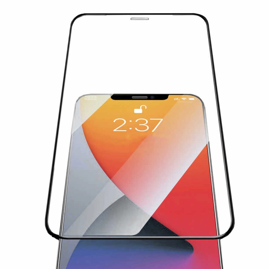 iPhone Uyumlu 12 Pro Max Zore Rika Premium Temperli Cam Ekran Koruyucu