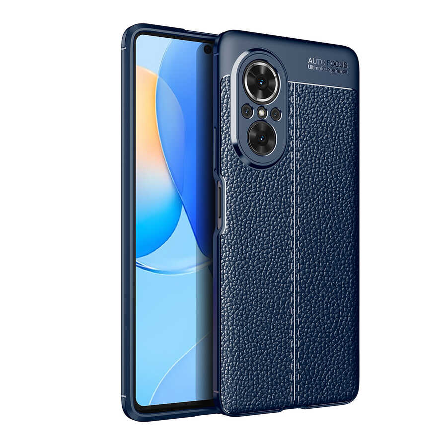 Huawei Uyumlu Nova 9 SE Kılıf Zore Niss Silikon Kapak-Lacivert