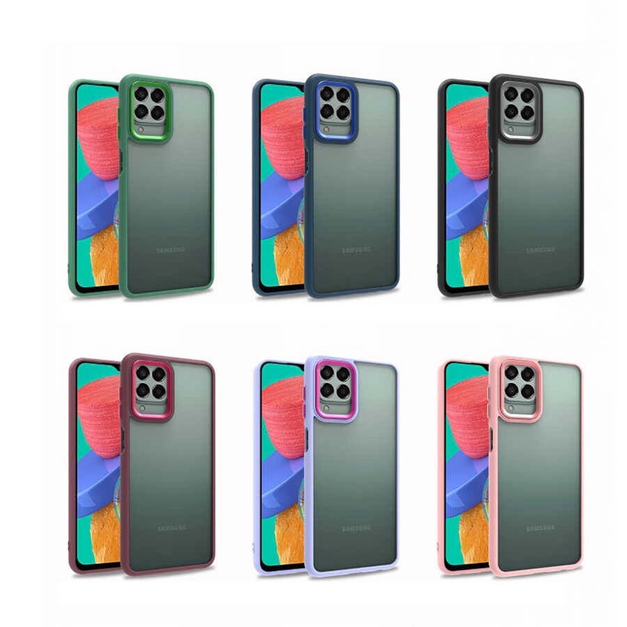 Galaxy Uyumlu M33 Kılıf Zore Flora Kapak