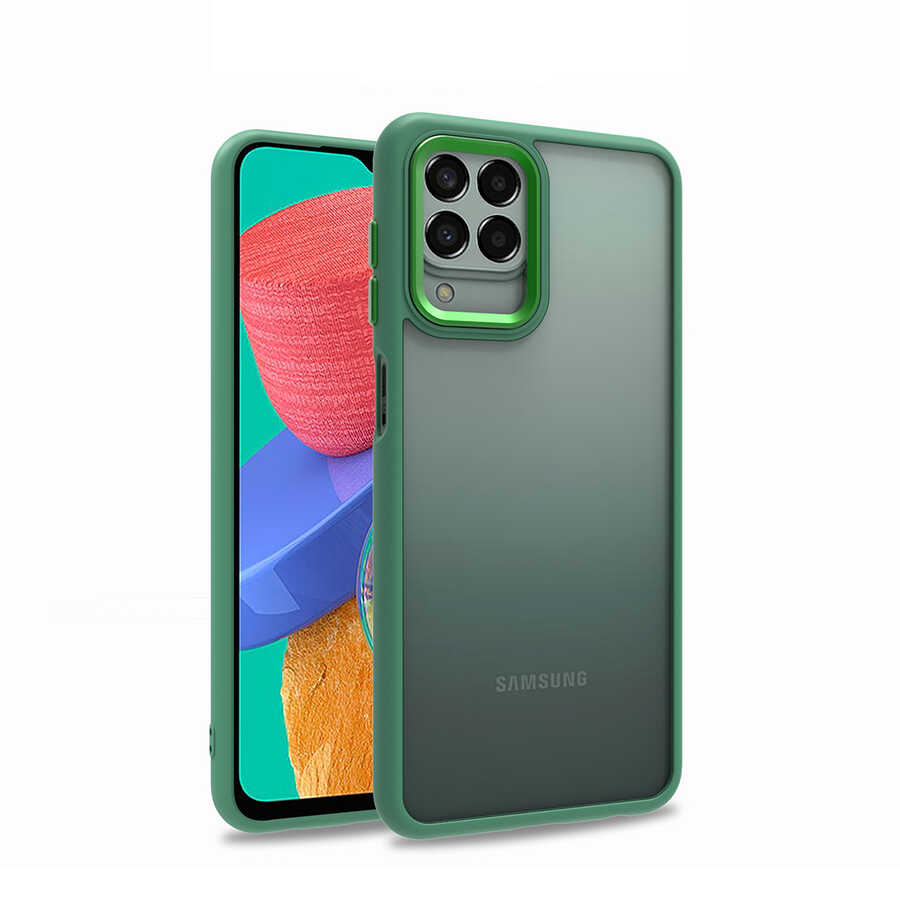 Galaxy Uyumlu M33 Kılıf Zore Flora Kapak