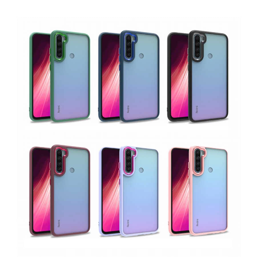 Xiaomi Uyumlu  Redmi Note 8 Kılıf Zore Flora Kapak