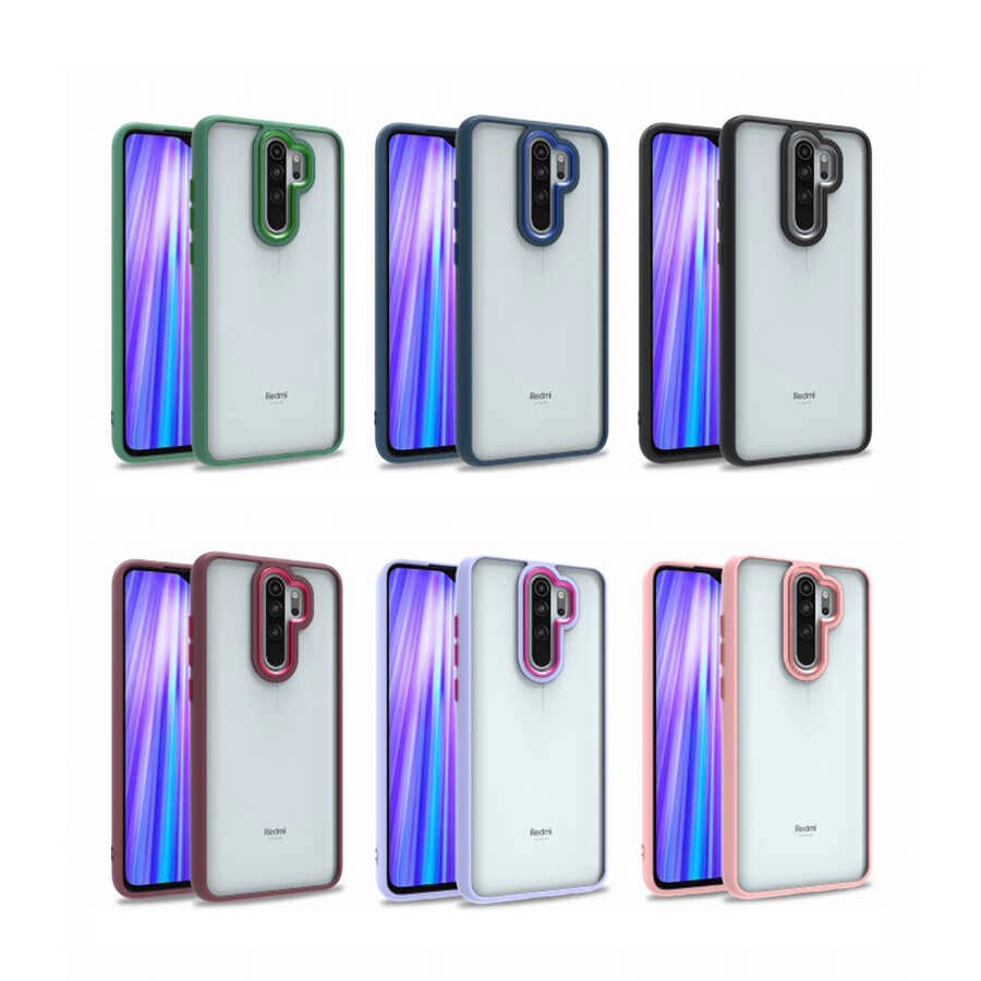 Xiaomi Uyumlu  Redmi Note 8 Pro Kılıf Zore Flora Kapak