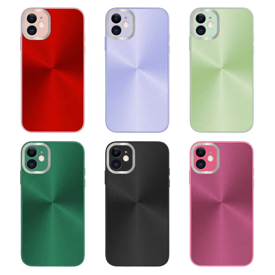 iPhone Uyumlu 11 Kılıf Kamera Korumalı Sert Zore Desa Kapak