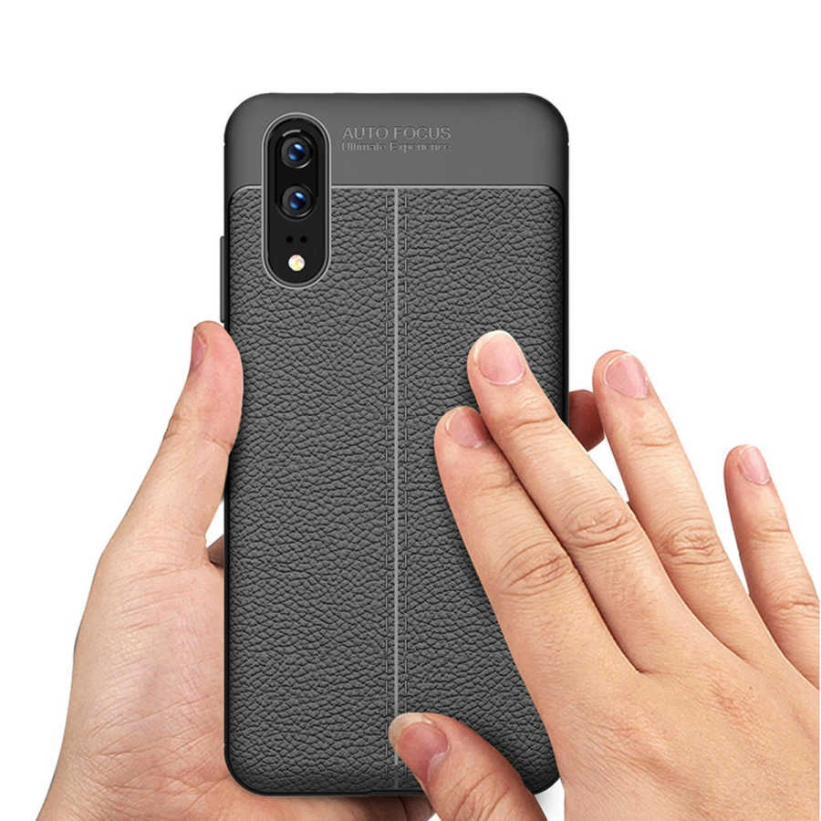 Huawei Uyumlu P20 Kılıf Zore Niss Silikon Kapak
