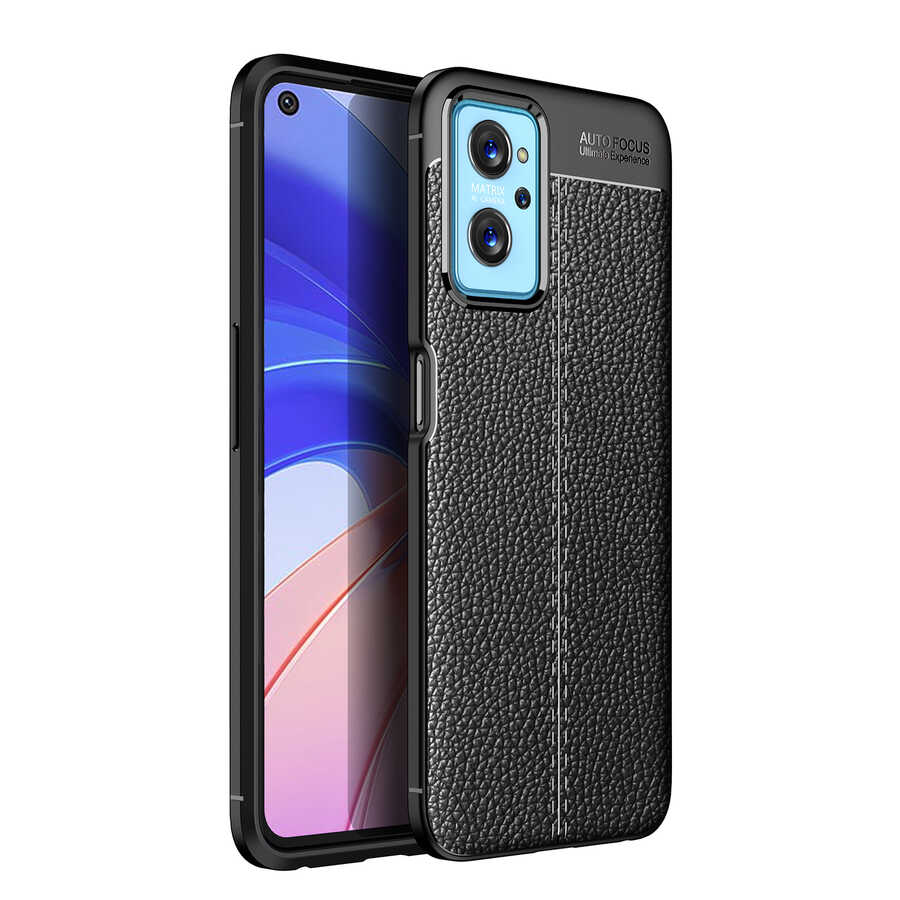Oppo A36 Kılıf Zore Niss Silikon Kapak-Siyah