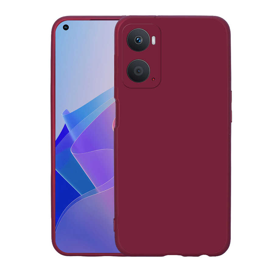 Oppo A36 Kılıf Zore Mara Lansman Kapak-Koyu mor