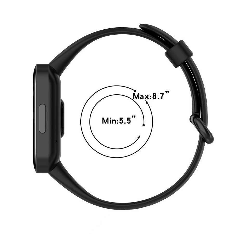 Xiaomi Uyumlu  Redmi Watch 2 Lite Zore Klasik Kordon