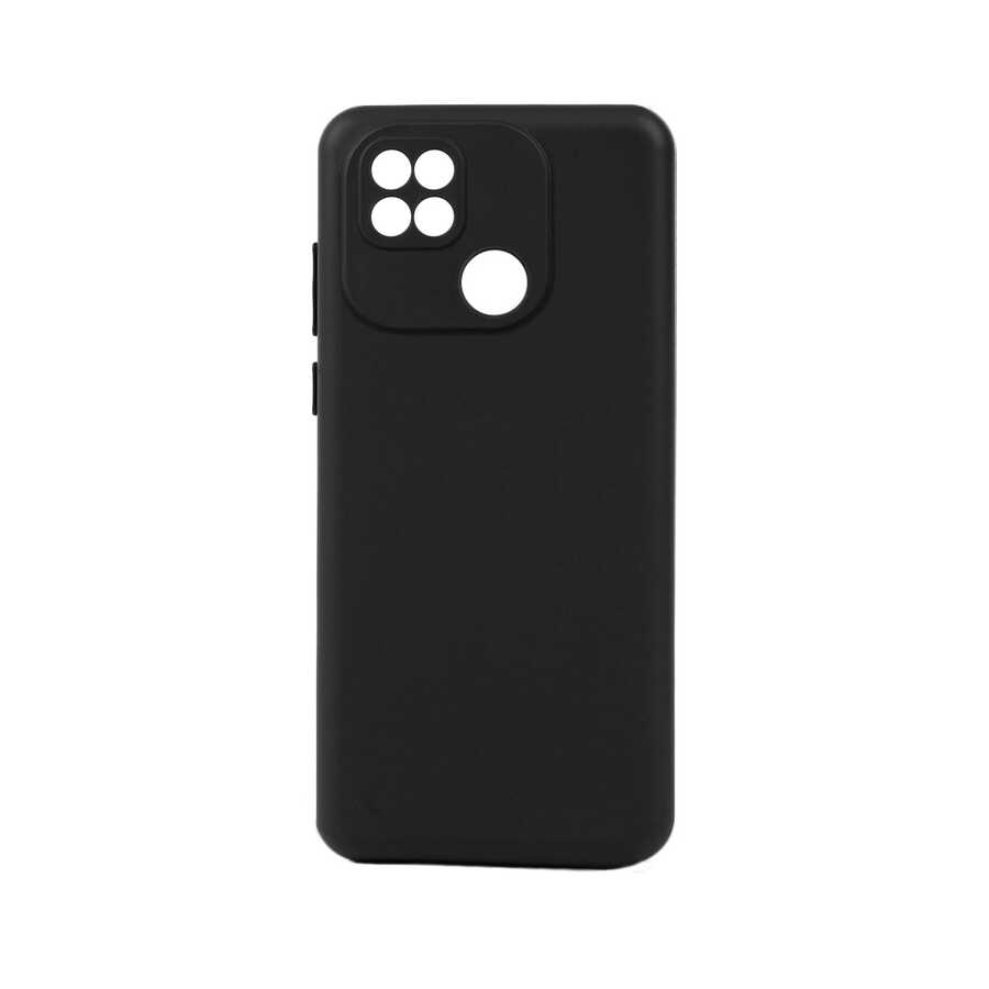 Xiaomi Uyumlu  Poco C40 Kılıf Zore Biye Silikon-Siyah