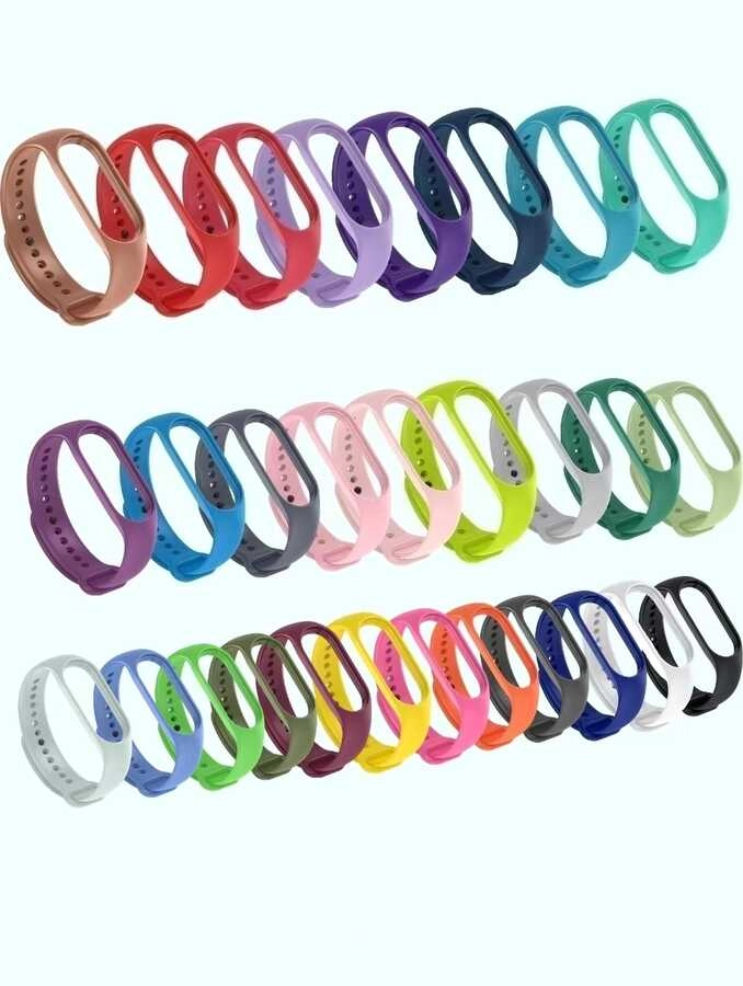 Xiaomi Uyumlu  Mi Band 7 Zore Klasik Kordon-Kırmızı