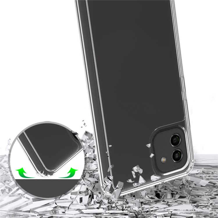 Galaxy Uyumlu A03 Kılıf Zore 2mm Anti Shock Silikon