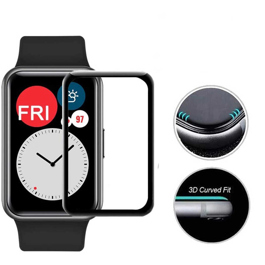 Huawei Uyumlu Watch Fit 2 Zore PMMA Pet Saat Ekran Koruyucu