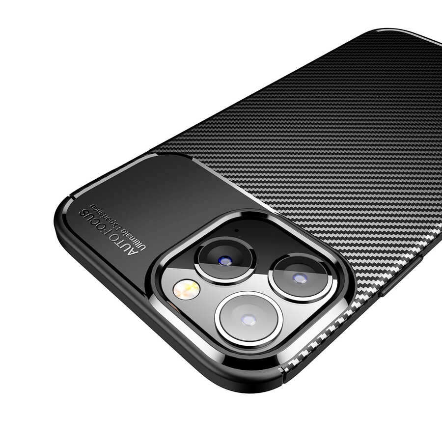 iPhone Uyumlu 14 Pro Max Kılıf Zore Negro Silikon Kapak