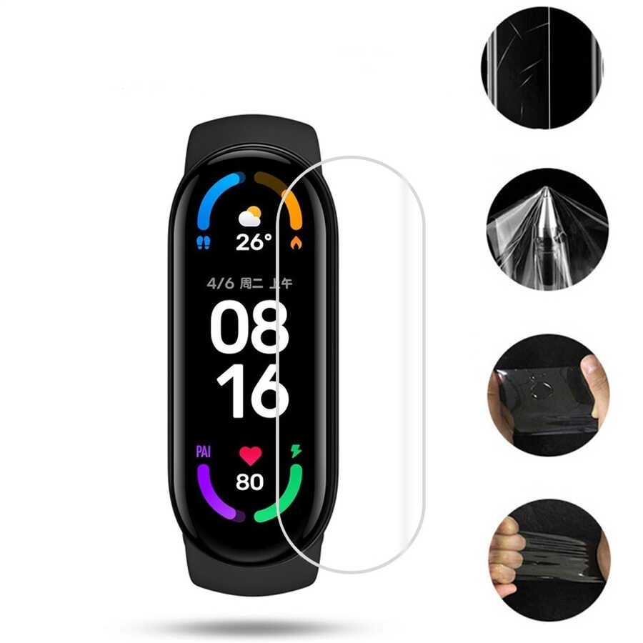 Xiaomi Uyumlu  Mi Band 7 Zore Narr Tpu Body Ekran Koruyucu