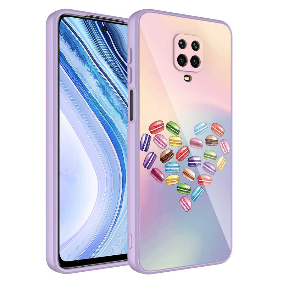 Xiaomi Uyumlu  Redmi Note 9S Kılıf Kamera Korumalı Desenli Sert Silikon Zore Epoksi Kapak-No1