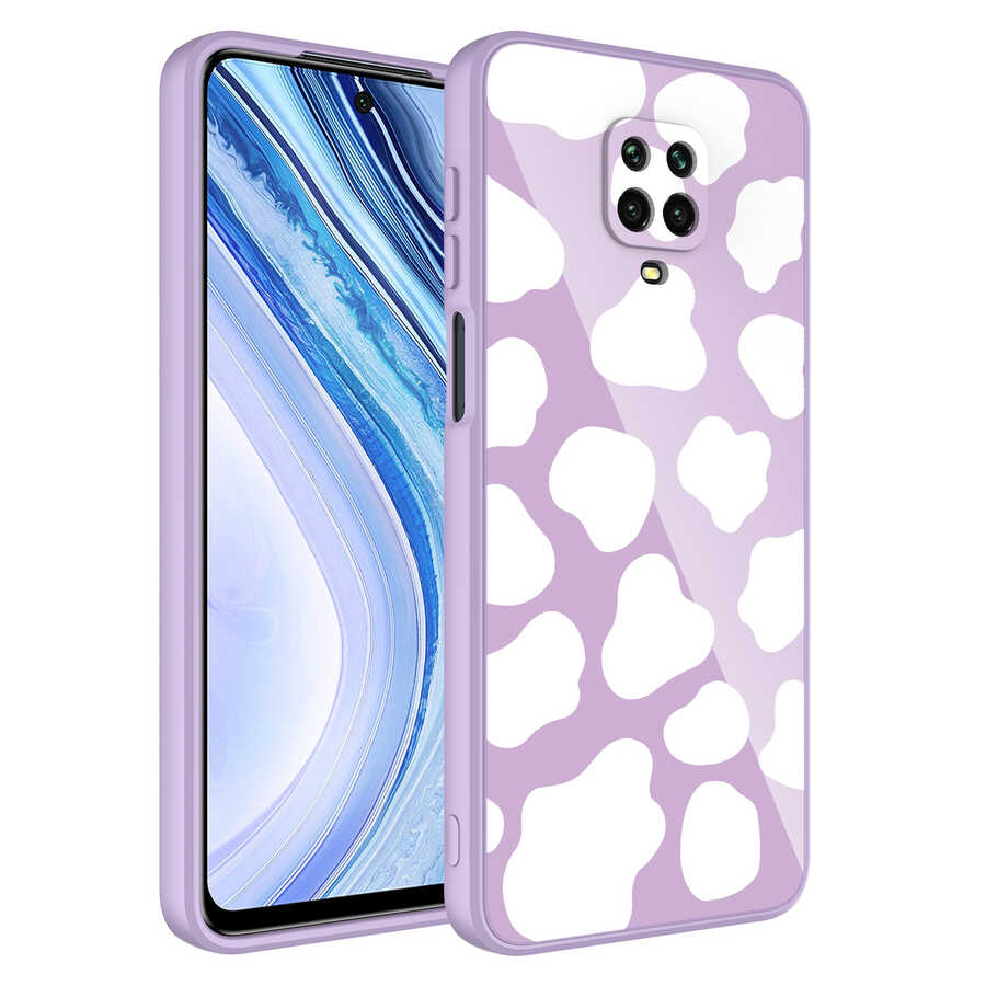 Xiaomi Uyumlu  Redmi Note 9S Kılıf Kamera Korumalı Desenli Sert Silikon Zore Epoksi Kapak-No6