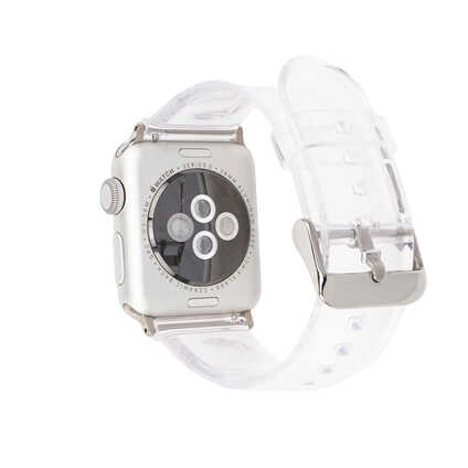 ​​​  Watch 7 41mm KRD-13 Şeffaf Silikon Kordon