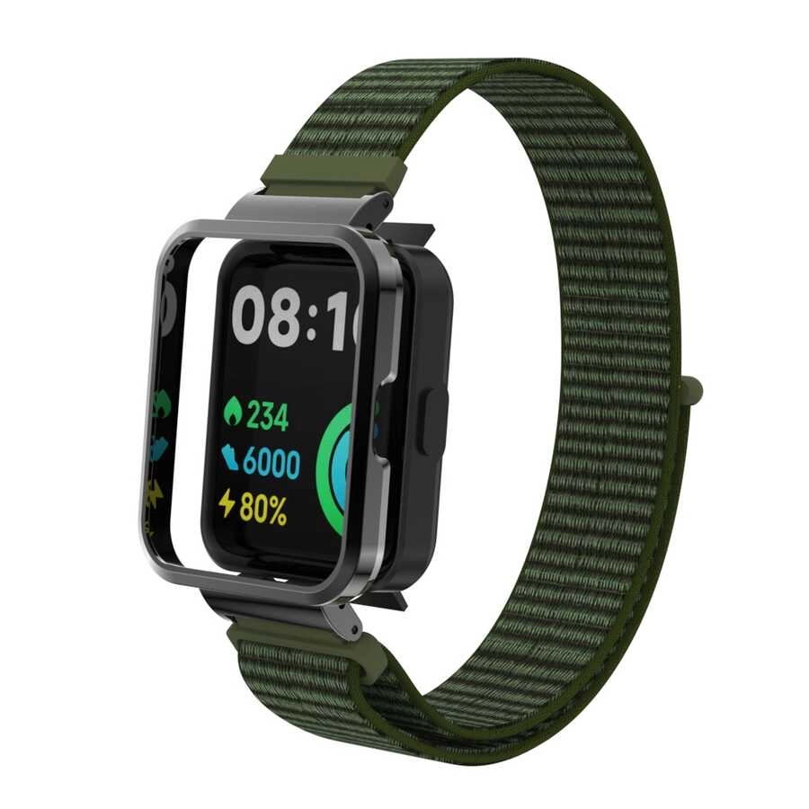 Xiaomi Uyumlu  Redmi Watch 2 Lite Zore KRD-61 Hasır Kordon