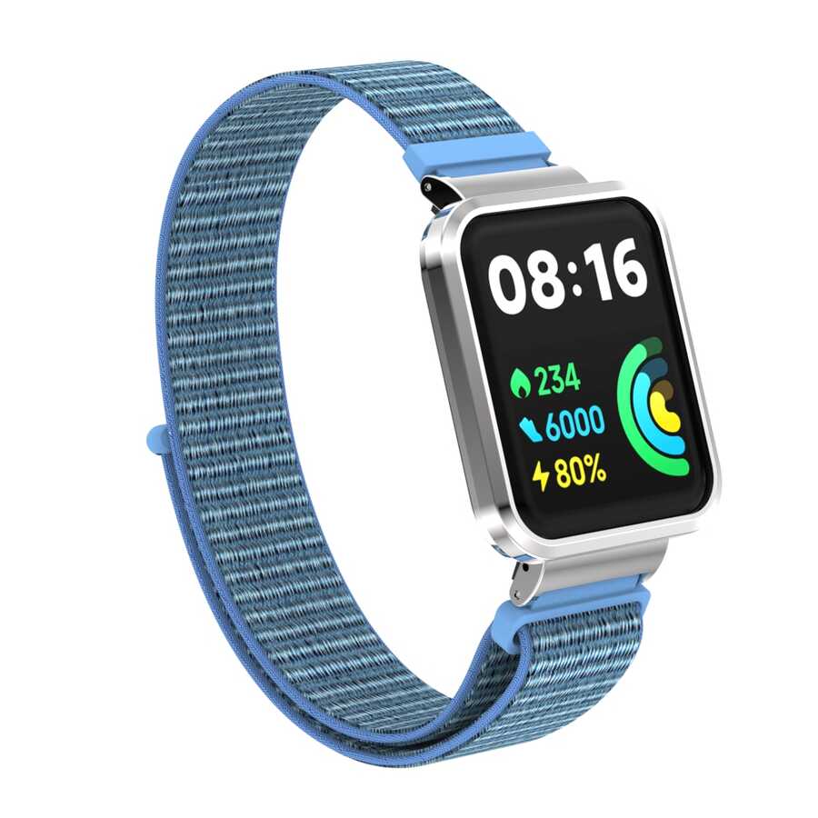 Xiaomi Uyumlu  Redmi Watch 2 Lite Zore KRD-61 Hasır Kordon-No15
