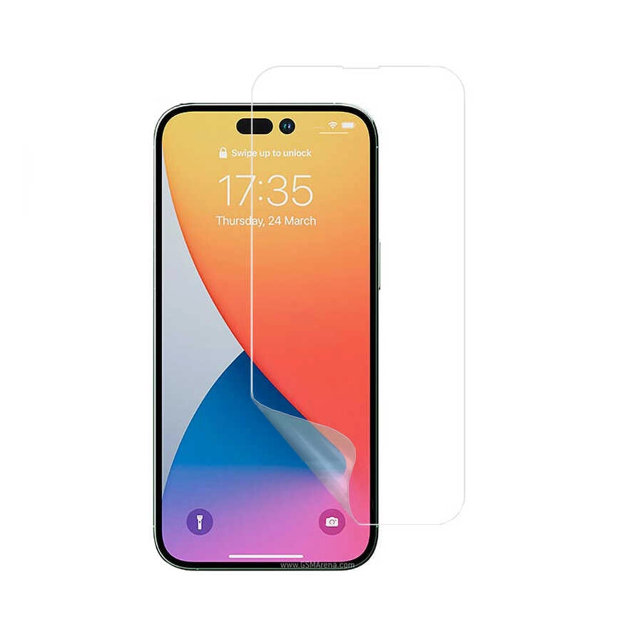 iPhone Uyumlu 14 Zore Nano Micro Temperli Ekran Koruyucu