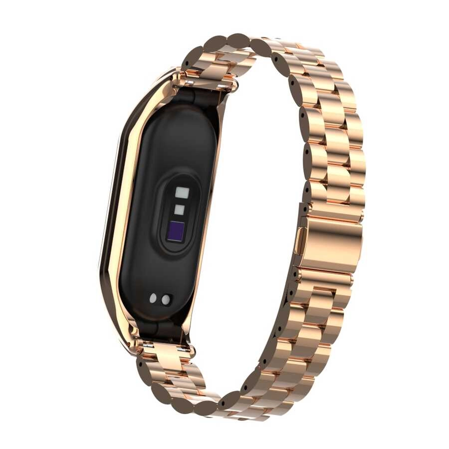 Xiaomi Uyumlu  Mi Band 7 KRD-04 Metal Kordon