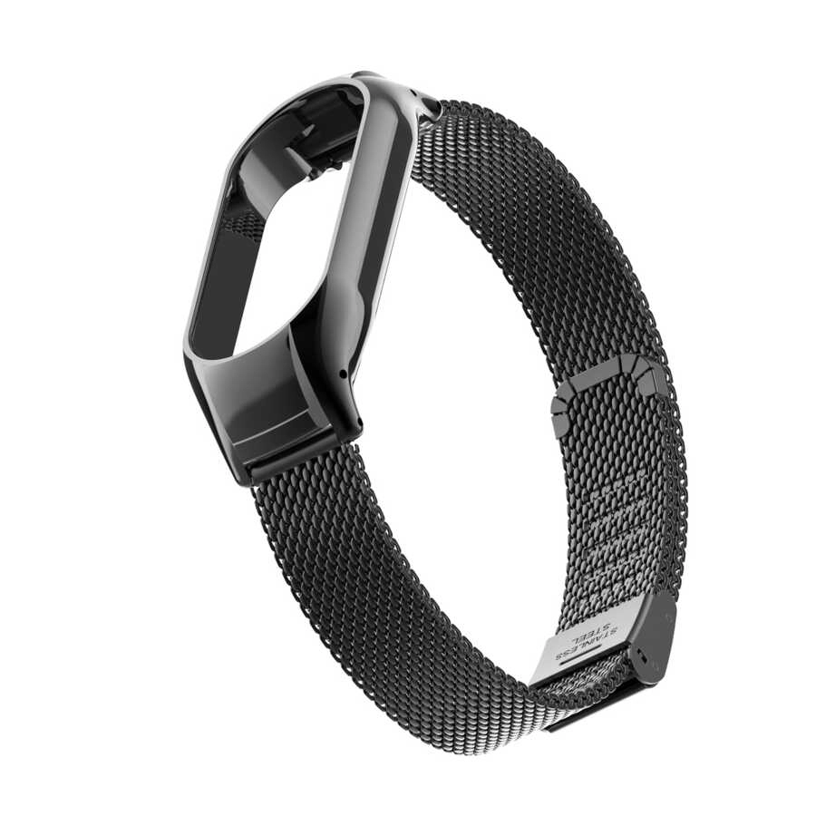 Xiaomi Uyumlu  Mi Band 7 KRD-06 Metal Kordon