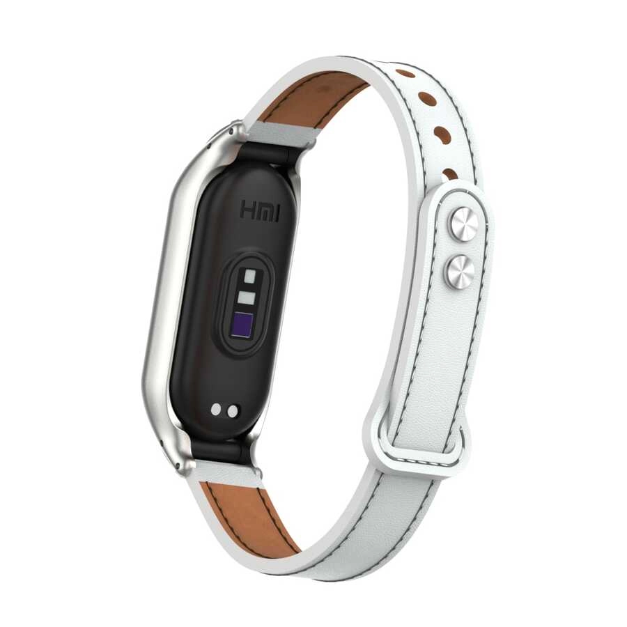 Xiaomi Uyumlu  Mi Band 7 KRD-68 Deri Kordon