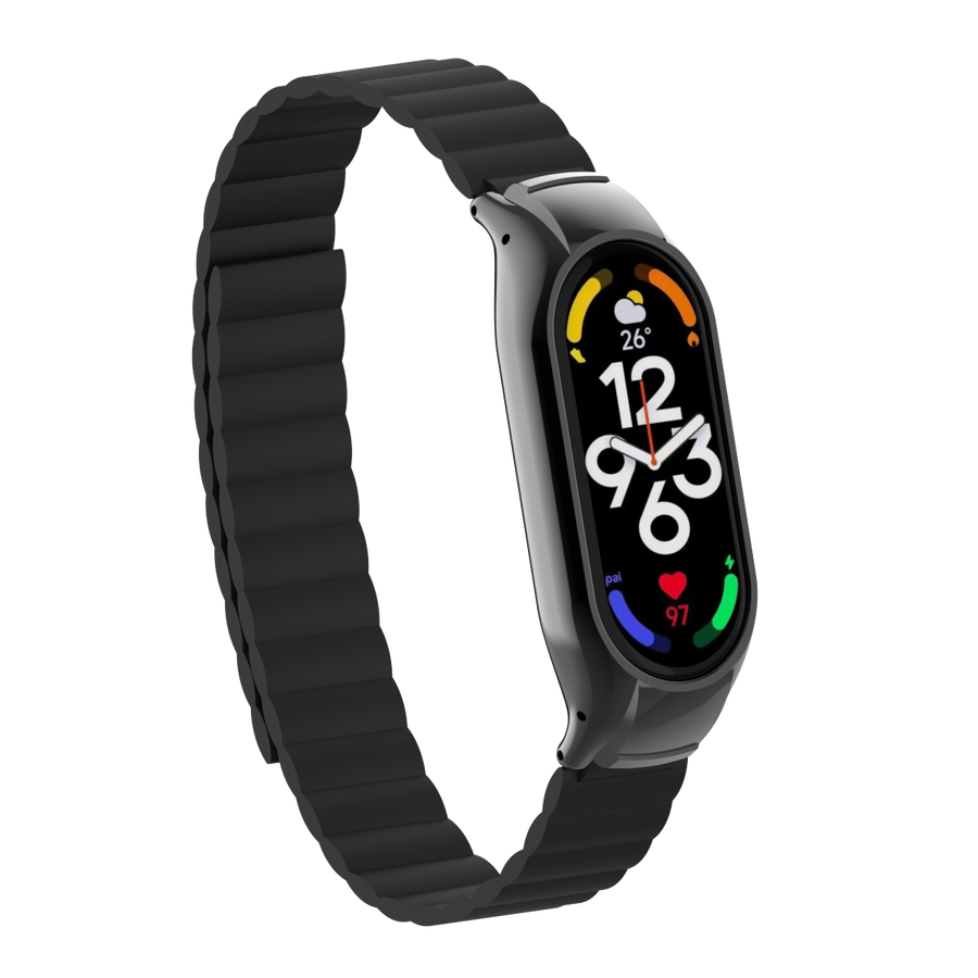 Xiaomi Uyumlu  Mi Band 7 KRD-69 Kordon-Siyah