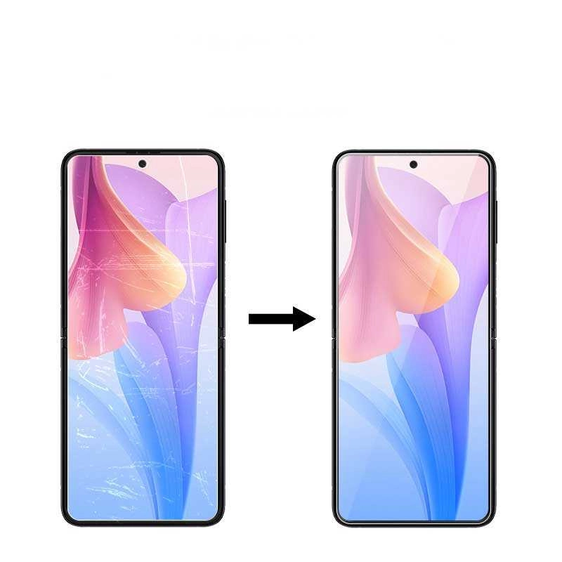 Galaxy Uyumlu Z Flip 4 Zore Narr Tpu Ön Arka Body Ekran Koruyucu