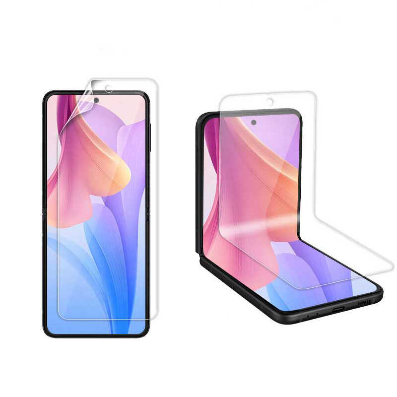 Galaxy Uyumlu Z Flip 4 Zore Narr Tpu Ön Arka Body Ekran Koruyucu