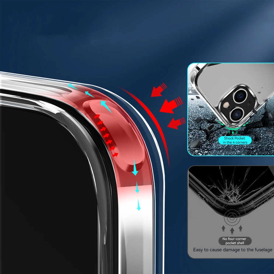 iPhone Uyumlu 14 Kılıf Zore Forst Kapak