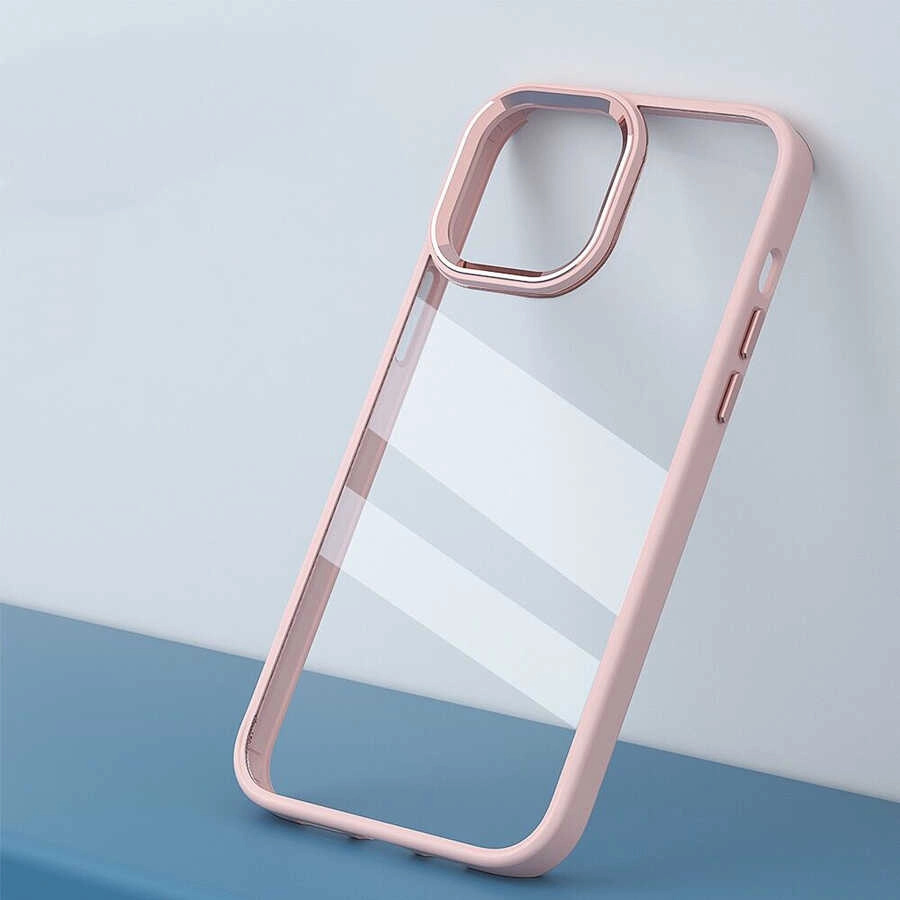 iPhone Uyumlu 14 Pro Max Kılıf Zore Krom Kapak
