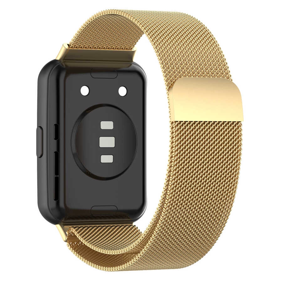 Huawei Uyumlu Watch Fit 2 Zore KRD-01 Metal Kordon
