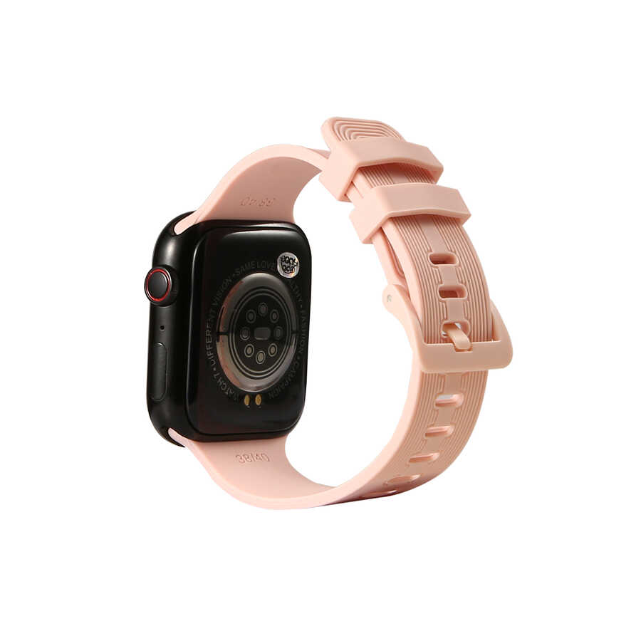 Watch 7 45mm KRD-23 Silikon Kordon-Pembe
