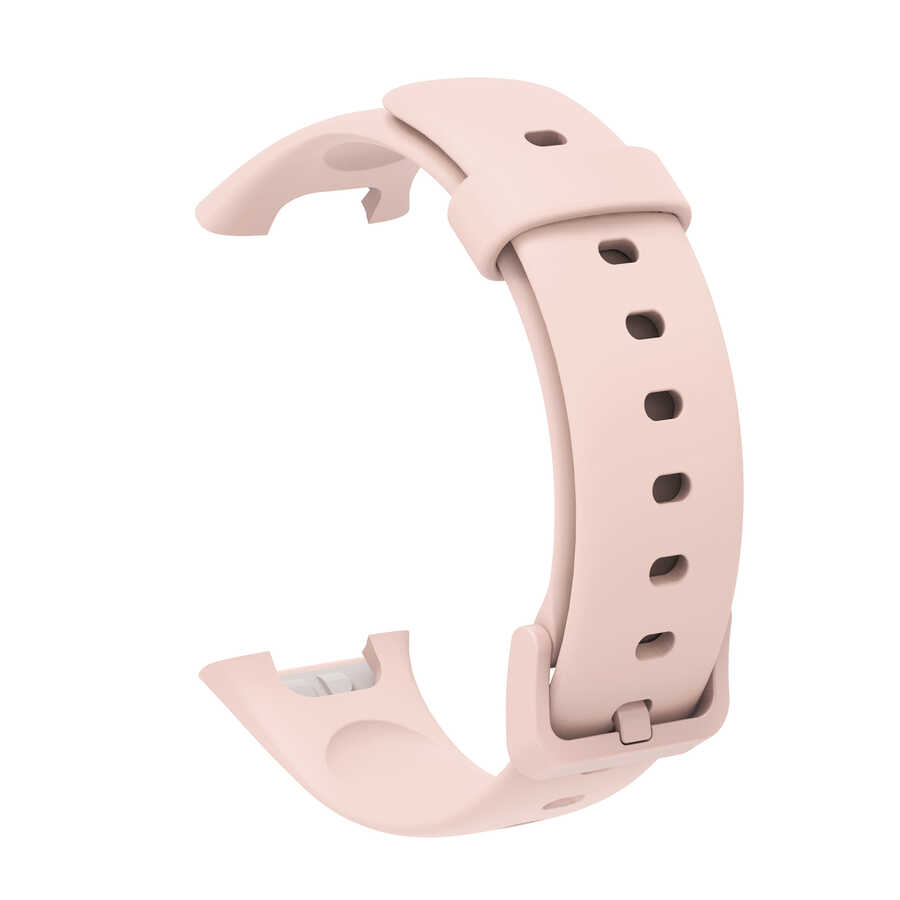 Xiaomi Uyumlu  Mi Band 7 Pro KRD-70 Silikon Kordon-Pembe