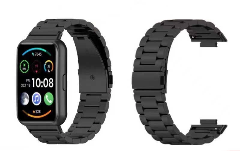 Huawei Uyumlu Watch Fit 2 Metal Kordon Dönüştürücü