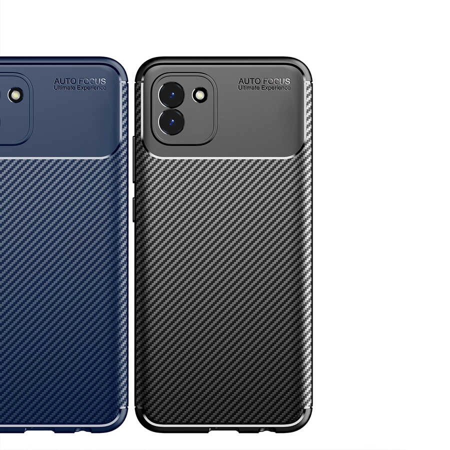 Galaxy Uyumlu A03 Kılıf Zore Negro Silikon Kapak