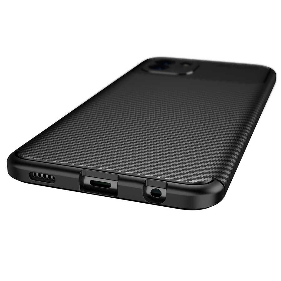 Galaxy Uyumlu A03 Kılıf Zore Negro Silikon Kapak