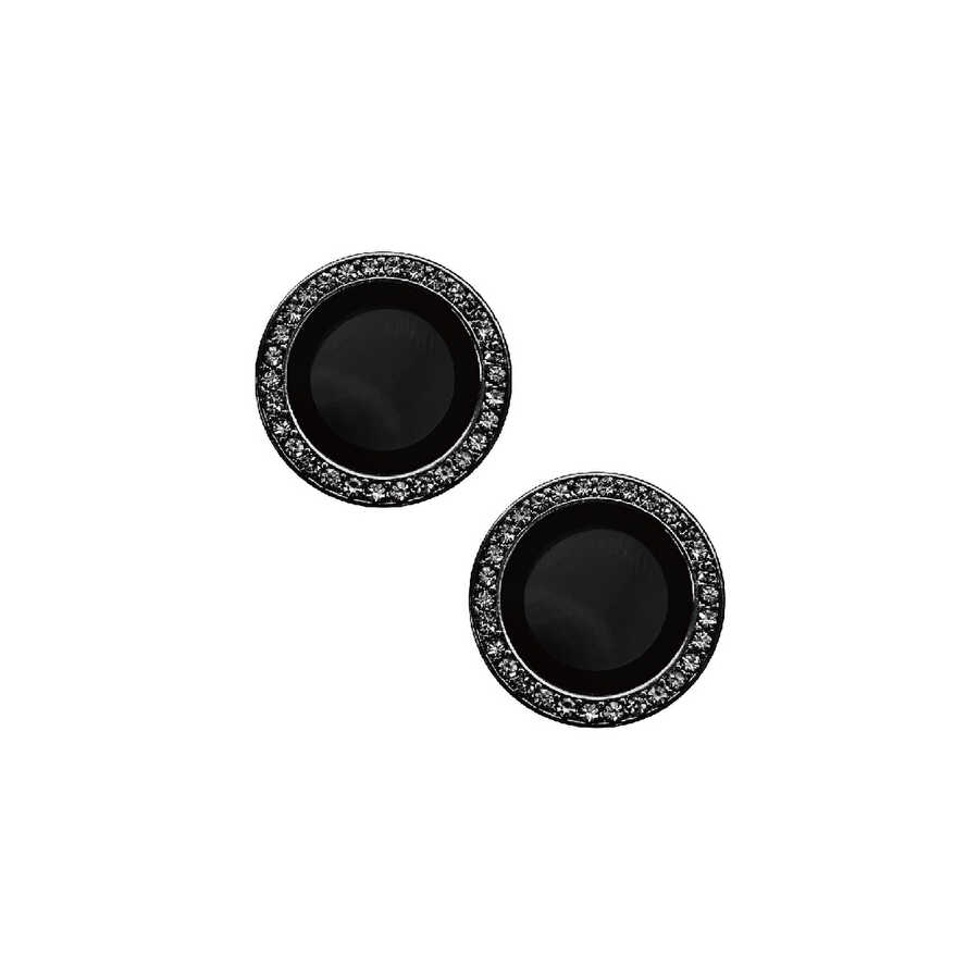 iPhone Uyumlu 14 Plus Zore CL-06 Kamera Lens Koruyucu-Siyah