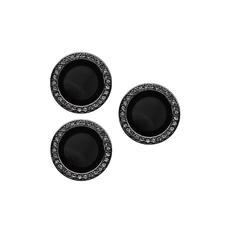 iPhone Uyumlu 14 Pro Zore CL-06 Kamera Lens Koruyucu-Siyah